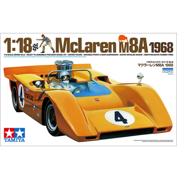 RESALE SHOP - 1968 Tamiya 10008 McLaren M8A 1/18