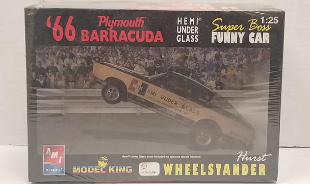 RESALE SHOP - AMT/ERTL 1/25 '66 Plymouth Barracuda Super Boss Funny Car 21433P