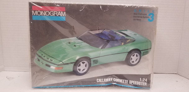 RESALE SHOP - Monogram 1/24 Callaway Corvette Speedster 2958 RESALE SHOP - Monogram 1/24 Callaway Corvette Speedster 2958
