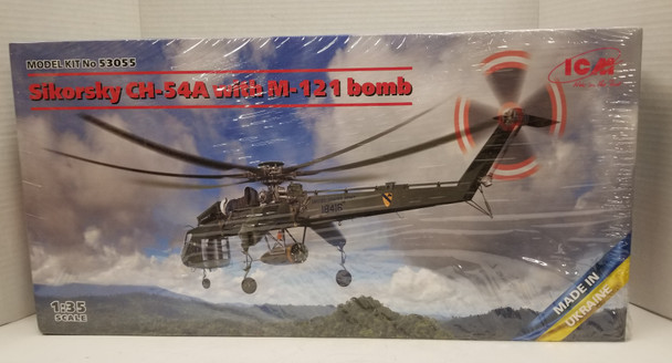 RESALE SHOP - ICM 1/35 Sikorsky CH-54A with M-121 Bomb #53055