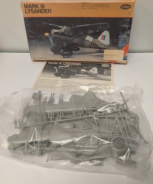 RESALE SHOP - Testors Mk III Lysander 1/48 #563