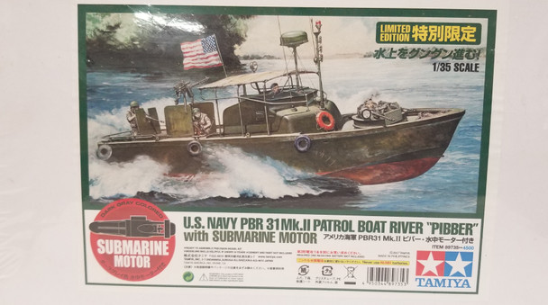 RESALE SHOP - Tamiya 1/35 U.S. Navy PBR 31 Mk.II Patrol River "Pibber" #89735-4500