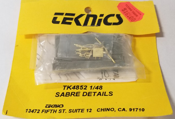 RESALE SHOP - Teknio #TK4852 1/48 Sabre Details