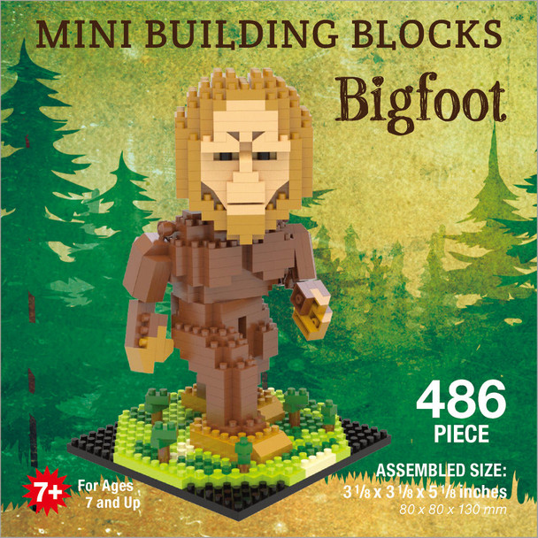 OakridgeStores.com | Impact Photographics - Big Foot Mini Building Blocks Set - for Teens and Adults - IMP78023 802285300550