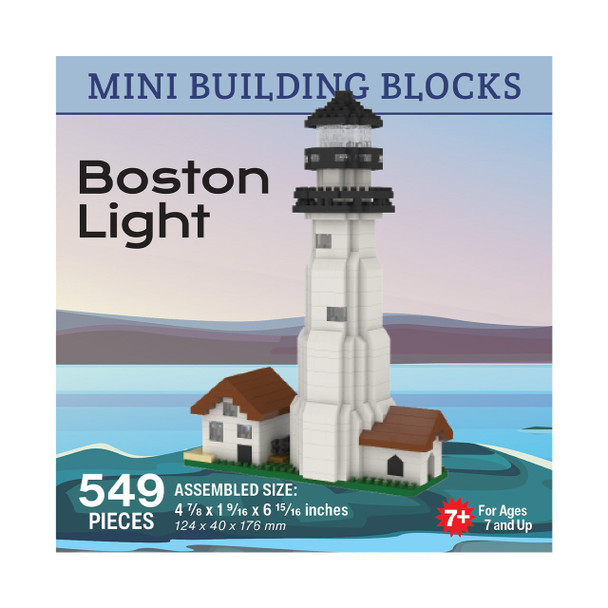 OakridgeStores.com | Impact Photographics - Boston Light Mini Building Blocks Set - for Teens and Adults - IMP91414 OakridgeStores.com | Impact Photographics - Boston Light Mini Building Blocks Set - for Teens and Adults - IMP91414