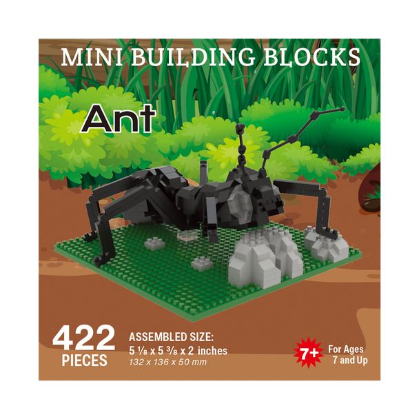 OakridgeStores.com | Impact Photographics - Ant Mini Building Blocks Set - for Teens and Adults - IMP92270 802285402568