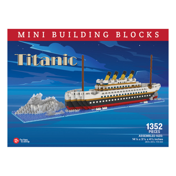 OakridgeStores.com | Impact Photographics - Titanic Mini Building Blocks Set - Historical Ship Model - IMP92488 802285457988