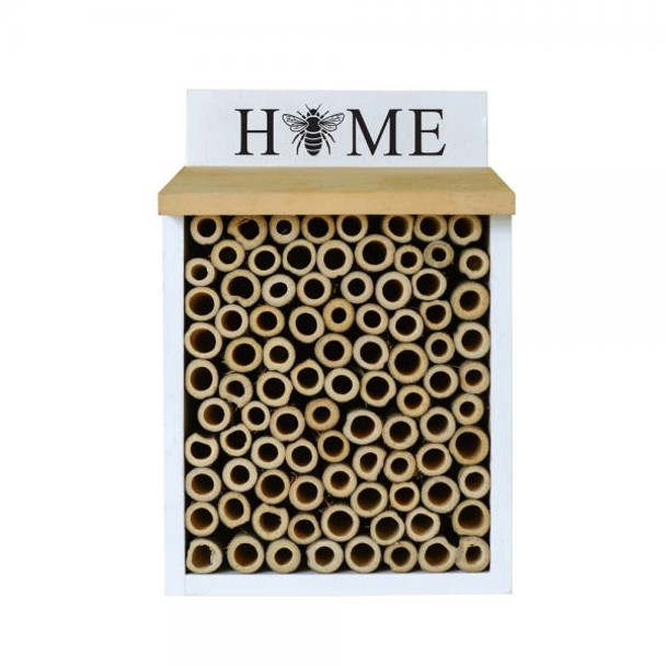 OakridgeStores.com | Nature's Way - Farmhouse Bee Home - Outdoor Garden Decor - NWPWH8 857505008907