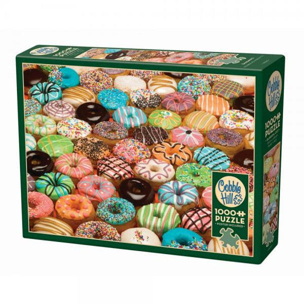 OakridgeStores.com | Cobble Hill - Doughnuts - 1000 Piece Puzzle - OMP40020 625012400206