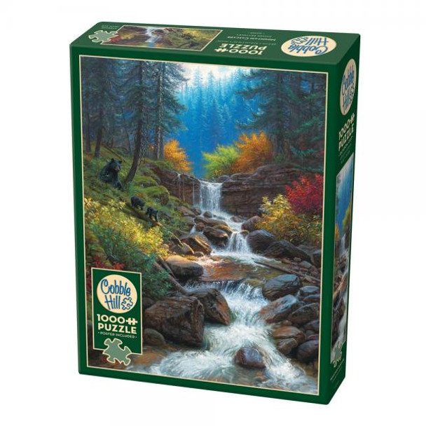 OakridgeStores.com | Cobble Hill - Mountain Cascade - Wildlife & Nature - 1000 - OMP40193 625012401937 OakridgeStores.com | Cobble Hill - Mountain Cascade - Wildlife & Nature - 1000 - OMP40193 625012401937