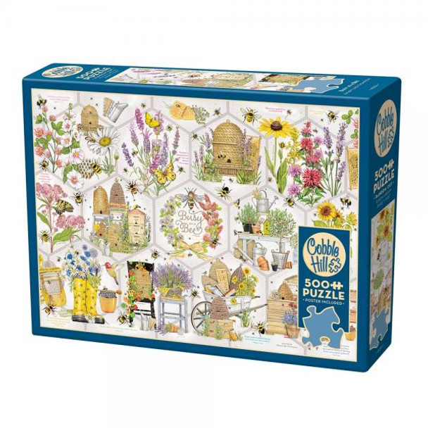 OakridgeStores.com | Cobble Hill - Busy as a Bee - Garden & Bee Themed - 500 - OMP45006 625012450065