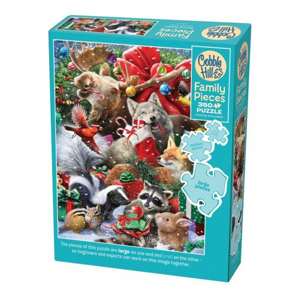 OakridgeStores.com | Cobble Hill - Festive Friends - 350 Piece Puzzle - OMP47035 625012470353