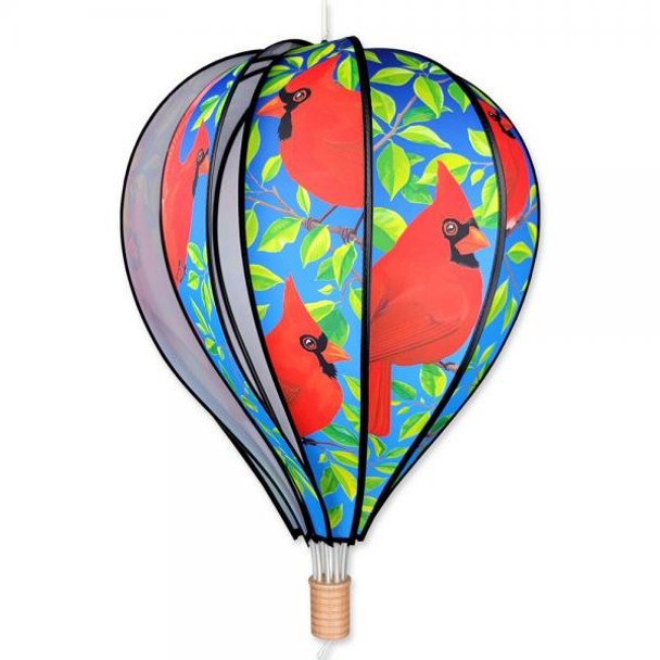 OakridgeStores.com | Premier Designs - Hot Air Balloon Cardinals - 22 inch Wind Spinner - PD25824 630104258245