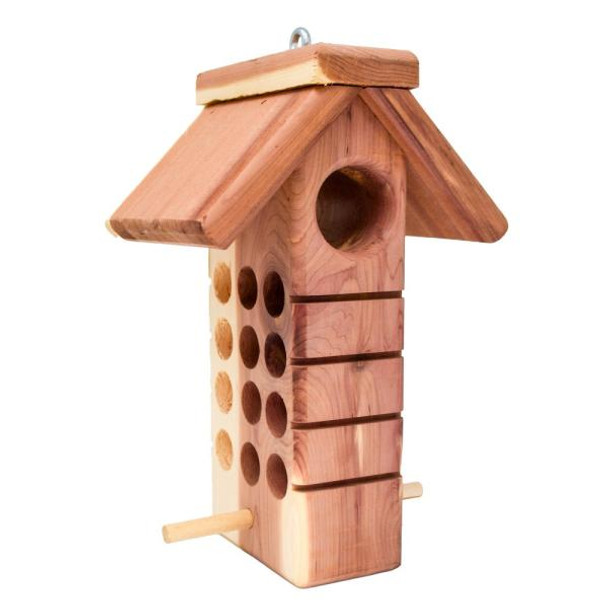 OakridgeStores.com | Songbird Essentials - Cedar Suet Plug & Peanut Butter Feeder - 360-Degree - SETC122 645194023239