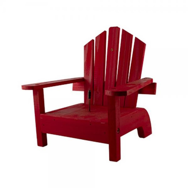 OakridgeStores.com | Woodlink - Lake & Cabin Adirondack Chair Squirrel Feeder - Red - Outdoor Decor - WL24717 093432247174