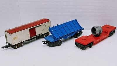 RESALE SHOP - Lot of 3 American Flyer / Marx Rolling Stock - Preowned