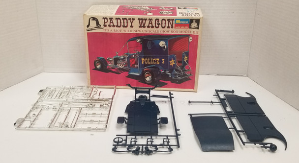 RESALE SHOP - Monogram #PC217*200 Its a Riot Police Paddy Wagon 1/24 (1968)