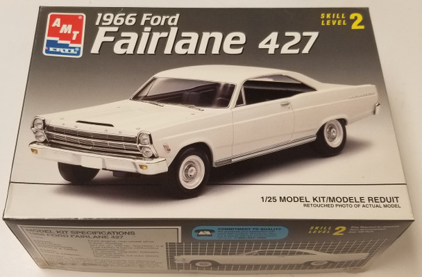 RESALE SHOP - AMT/ERTL Skill 2 1966 FORD FAIRLANE 427 1:25 #6180