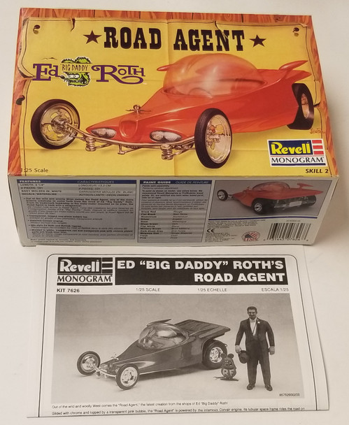 RESALE SHOP - Revell Monogram #85-7626 Ed Big Daddy Roth Road Agent 1:25