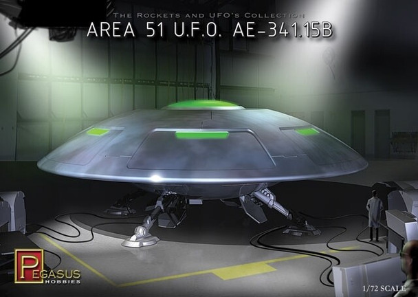 RESALE SHOP - Pegasus #9100 Area 51 UFO A.E. 341.15B 1/72