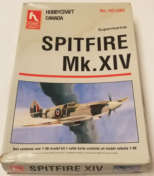 RESALE SHOP - HOBBYCRAFT #HC1585 1/48 SUPERMARINE SPITFIRE Mk.XIV