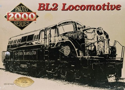 RESALE SHOP - Proto 2000 HO Scale Monon Railroad EMD BL2 Diesel Locomotive - Preowned