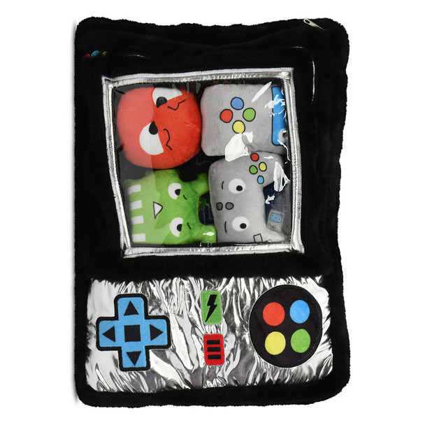 OakridgeStores.com | iscream - Video Game Silky Fleece Covered Shaped Pillow (780-3621) 810107414747