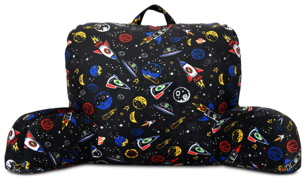 OakridgeStores.com | iscream - Out of This World - Silky Soft Plush 37.5" x 15.5" Lounge and Reading Bed Support Pillow (782-502) 810107419199
