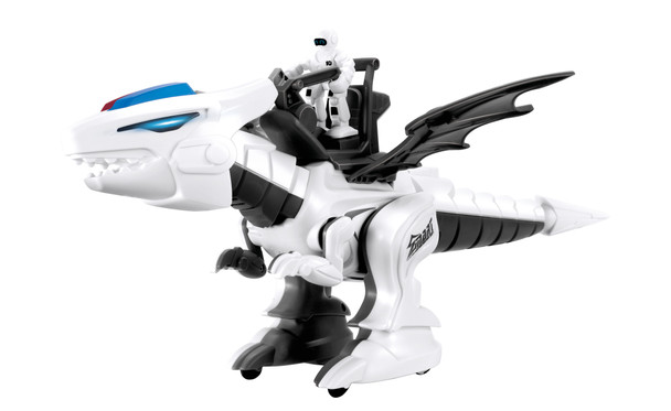 OakridgeStores.com | Jupiter Creations - T Rex Rider: The R/C Programmable & Voice Activated Dinosaur Robot 852675002533