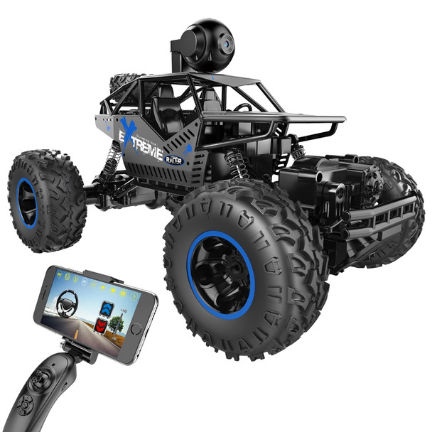 OakridgeStores.com | Jupiter Creations - Climber Max RC Monster Truck with HD Camera 850038348410