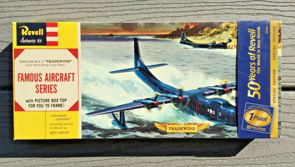RESALE SHOP - REVELL CONVAIR R3Y-2 TRADEWIND TURBO PROP CARGO PLANE #H-178