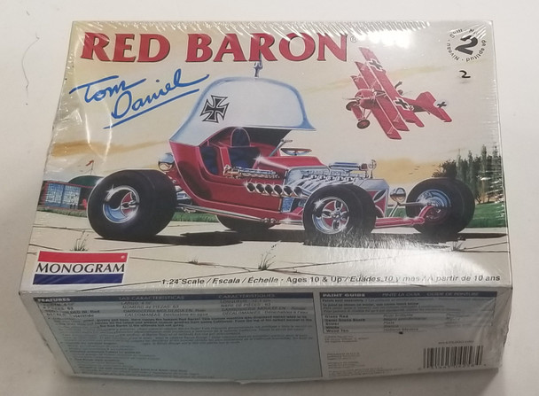 RESALE SHOP - Monogram Tom Daniel Red Baron 1/24 #85-4258