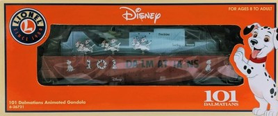 RESALE SHOP - Lionel 101 Dalmations Animated Gondola #36721- NEW
