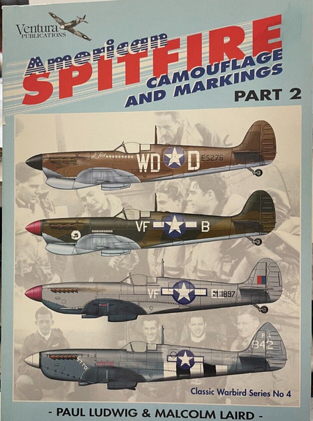 RESALE SHOP - Ventura Publications American Spitfire Camo & Markings Pt. 2 4 In Warbird Ser.