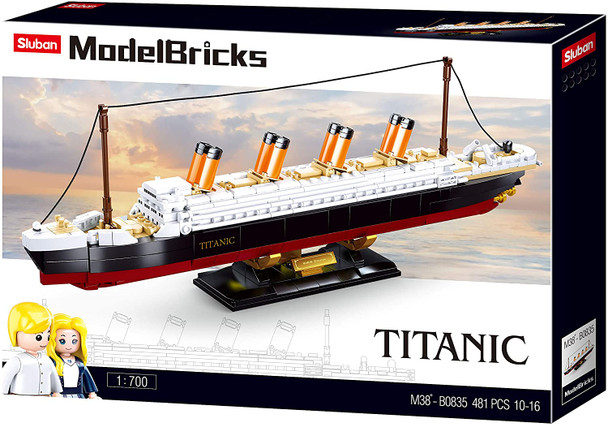 OakridgeStores.com | Sluban - Titanic - 481 PCS - Brick Building Set M38-B0835 6938242957056
