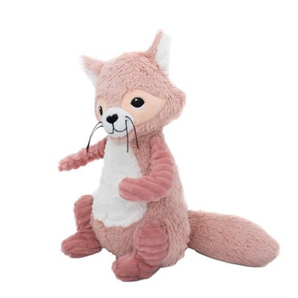 OakridgeStores.com | Les Ptipotos - Netoitou Pink Raccoon Soft Toy Set - Plush Stuffed Animal - Cuddly Wildlife Toy 73403 4897018369818