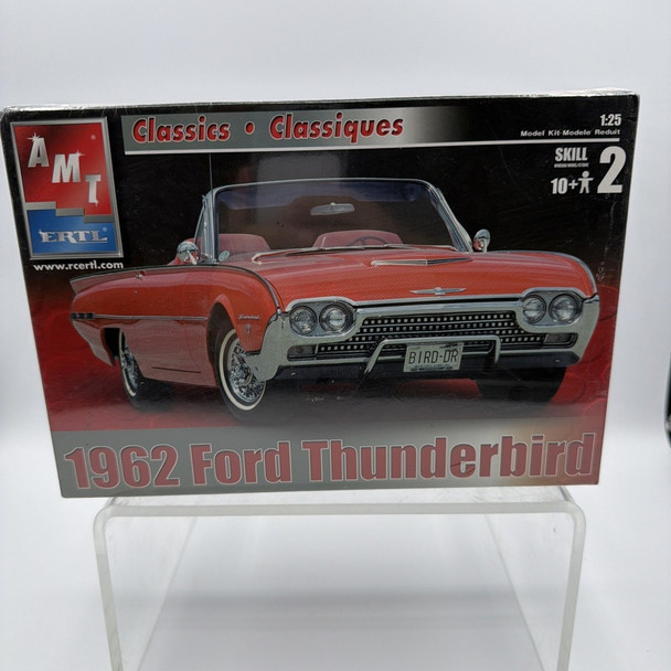 RESALE SHOP - NEW 2002 AMT ERTL 1962 Ford Thunderbird Conv. Model Kit #31886