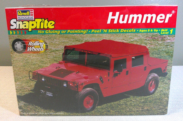 RESALE SHOP - Revell Monogam 1:25 HUMMER #85-1907 Rolling Wheels 1998