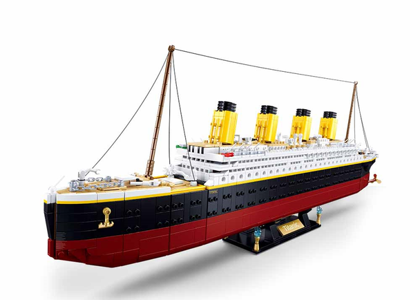OakridgeStores.com | Sluban - 1/350 25in Ultimate Titanic Ocean Liner -  Building Brick Set - M38-B1122 6938242959920