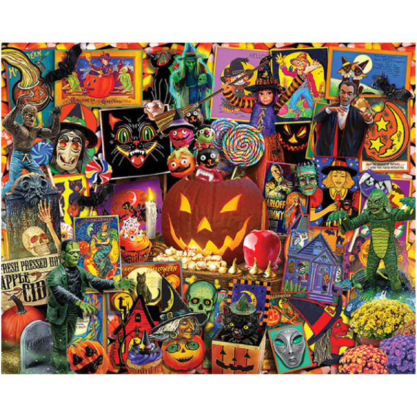 OakridgeStores.com | White Mountain - Halloween Season - 1000 Piece Jigsaw Puzzle 2038PZ 724819268863
