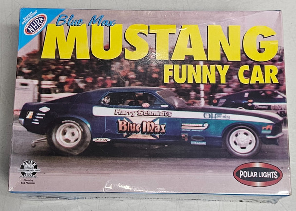 RESALE SHOP - Polar Lights 1970 Blue Max Mustang Funny Car 1:25 Model Kit