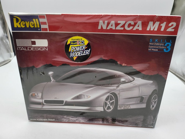 RESALE SHOP - REVELL Nazca M12 Italdesign 1:24 Scale Model Kit c1993