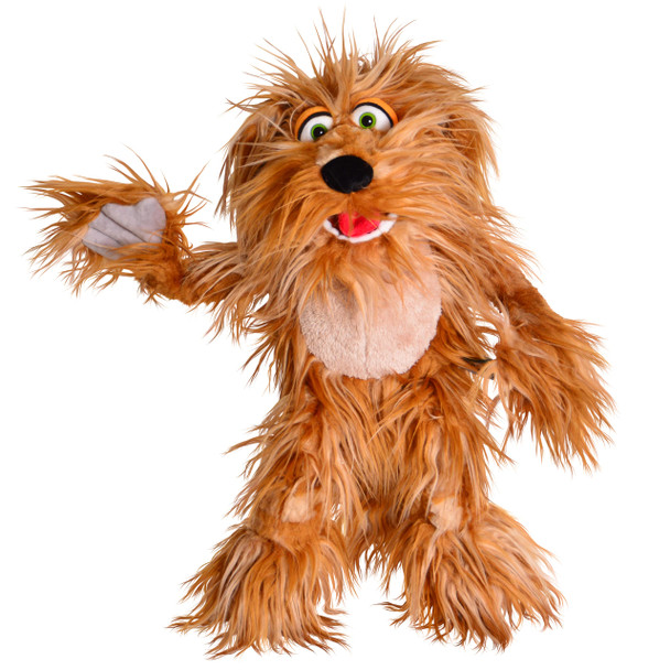 OakridgeStores.com | Living Puppets - 20-Inch Plush Big Puppy Dog Hand Puppet LP185 850062841857