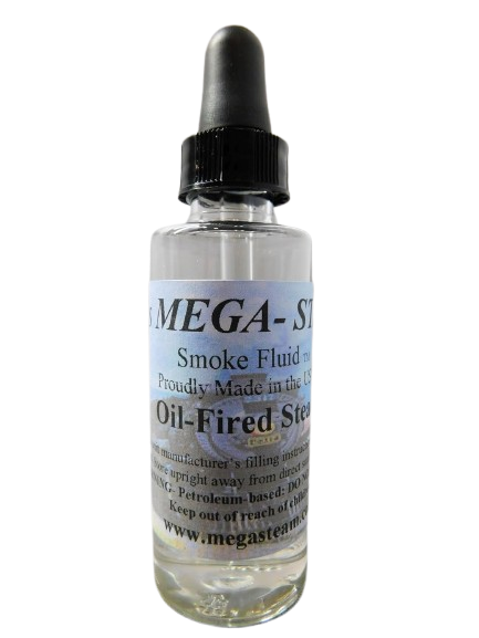 OakridgeStores.com | Mega-Steam -  Oil Fired Scented Smoke Fluid for Model Trains JTM103