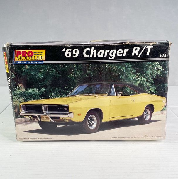 RESALE SHOP - REVELL ProModeler '69 Dodge Charger R/T w/ConFlag Decal 1:25 Model Kit c1997