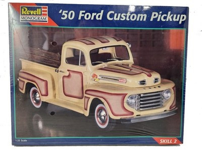 RESALE SHOP - Revell 1950 '50 Ford Custom Pickup 1:25 Scale Model Kit c1997