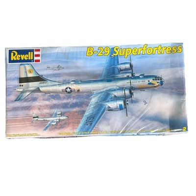 RESALE SHOP - Revell US Air Force B-29 Superfortress Model Airplane 1:48 Scale Model Kit c2004