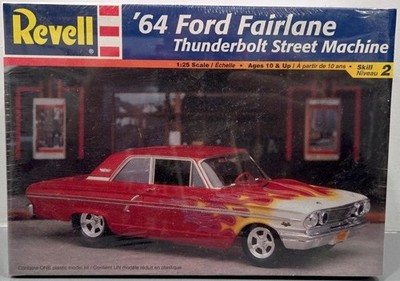 RESALE SHOP - Revell '64 Ford Fairlane Thunderbolt Street Machine 1:25 Model Kit c1999 Sealed