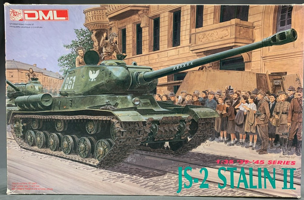 RESALE SHOP - Dragon Models JS-2 Stalin II 1:35 Russian Tank Model Kit c1993