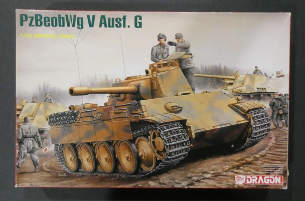 RESALE SHOP - Dragon PzBeobWg V Ausf. G 1:35 German Tank Model Kit c1996